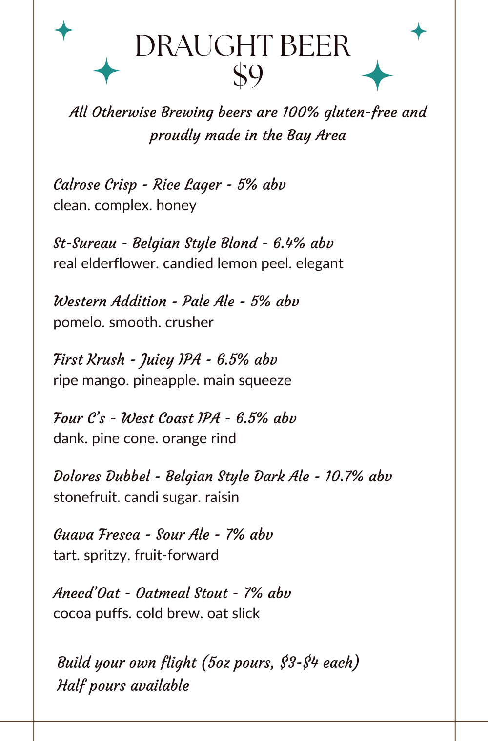 Menu Inside Left