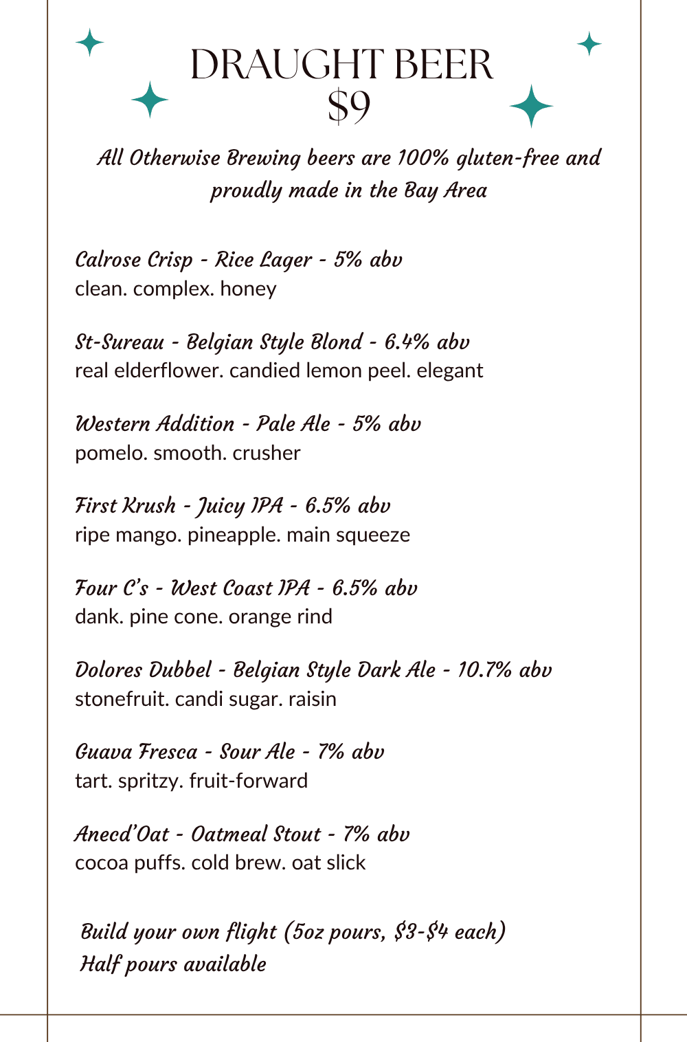 Menu Inside Left